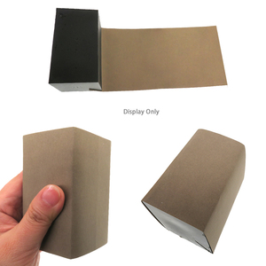Tampons de <span class=keywords><strong>polissage</strong></span> manuels 90*190mm sans crochet, bloc de ponçage <span class=keywords><strong>manuel</strong></span>, support de papier abrasif pour le travail du bois, la restauration de meubles, la réparation automobile, le bricolage - Product Image 4