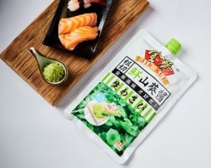 Pâte de wasabi premium épicée pour sashimi et sushi en sachet - Product Image 5