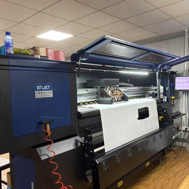 ENJET 1.9m 6ft Sublimation Printer T-shirt Printing Machine Large Format Printing Machine