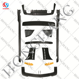 Chaoshenghang usine pare-chocs lèvre côté jupe diffuseur arrière aileron arrière pour dodge <span class=keywords><strong>Challenger</strong></span> <span class=keywords><strong>SRT</strong></span>, Kits de carrosserie accessoires 2012-2020 - Product Image 1