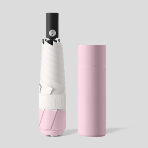 Parapluie de <span class=keywords><strong>voyage</strong></span> portable moderne 190T à impression personnalisée, entièrement automatique, pliable en 3 sections, anti-<span class=keywords><strong>soleil</strong></span> et anti-pluie, avec conception de sécurité, ultra-léger - Product Image 4