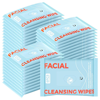 Lingettes nettoyantes pour le visage, 6 pièces, pour femmes, lingettes démaquillantes jetables portables, lingettes pour le visage féminines avec vitamine C