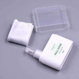 Paño de microfibra <span class=keywords><strong>para</strong></span> gafas de primera calidad y kit de espray de limpieza seguro <span class=keywords><strong>para</strong></span> <span class=keywords><strong>lentes</strong></span> ópticas Juego de limpiador de gafas de alta calidad - Product Image 6