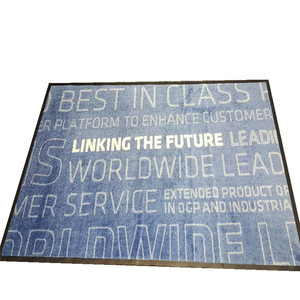 Tapis <span class=keywords><strong>d</strong></span>'<span class=keywords><strong>entrée</strong></span> extérieur <span class=keywords><strong>personnalisé</strong></span> pour entreprise, tapis de sol sur mesure avec logo - Product Image 6