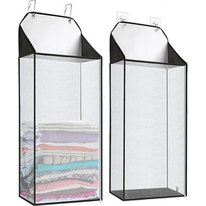 Cesto <span class=keywords><strong>de</strong></span> ropa sucia <span class=keywords><strong>para</strong></span> colgar sobre la puerta, organizador <span class=keywords><strong>de</strong></span> ropa sucia, cesto <span class=keywords><strong>de</strong></span> ropa sucia colgante <span class=keywords><strong>de</strong></span> pared con cremallera <span class=keywords><strong>para</strong></span> armario <span class=keywords><strong>de</strong></span> <span class=keywords><strong>baño</strong></span> - Product Image 1