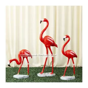 LK20190809-16 Hoge Simulatie Tuindecoratie Flamingo Kunstmatige Dier Voor Home Decor