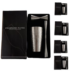 Herramientas profesionales de barra de acero inoxidable RTS, colador de barman incorporado para Martini Kitcocktail <span class=keywords><strong>Shaker</strong></span> bar Set - Product Image 1