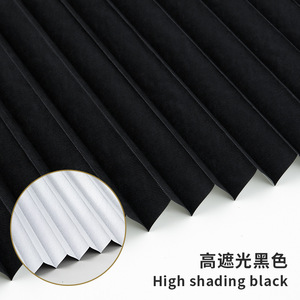 Abat-jour cellulaire sans fil de taille personnalisée stores plissés filtrant la lumière pour bureau hôtel - Product Image 4