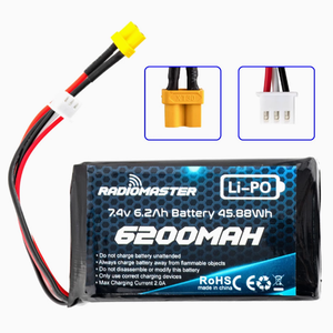Control Remoto RadioMaster TX16S con Batería de Litio de 6200mAh de Larga Duración, Alimentación 2S 7.4V, Precio al por Mayor - Product Image 5