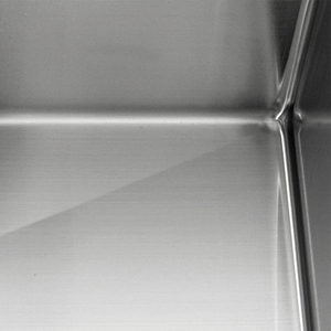 Wastafel Dapur Mini Modern 1.2mm Single Bowl Bahan Stainless Steel 304 Permukaan Brushed Model Undermount Tanpa Keran - Product Image 6