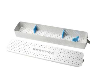 Kotak Sterilisasi Nefroskop Ureteral dari Paduan Aluminium untuk Endoskop Urologi Wadah Disinfeksi Kateter Urin - Product Image 1