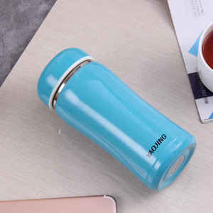 Mug isotherme en céramique sous vide avec coque extérieure en acier inoxydable 304, isolation thermique de 6 à 12 heures, anti-fuite, pour hommes et femmes, tasse cadeau personnalisée - Product Image 4