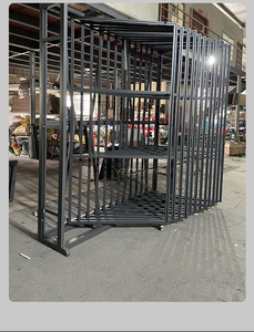 Présentoir de <span class=keywords><strong>plafond</strong></span> YEK'S peu encombrant à pages rabattables avec tiroirs coulissants <span class=keywords><strong>pour</strong></span> revêtements en aluminium et panneaux métalliques en salle d'exposition - Product Image 4