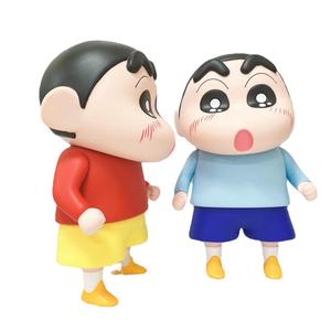 6 styles, 40 cm, grande taille, pour enfants, cadeaux, figurines de jouets d'anime de dessin animé, statues, Crayon Shin-chan, figurine de manga mignonne, poupée - Product Image 4
