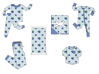 Combinaisons pour bébés et tout-petits unisexes en spandex et bambou, imprimées d'animaux, style Europe-Amérique, tricotées, fermeture éclair