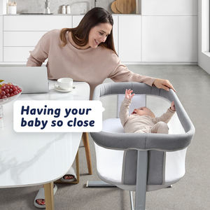 <span class=keywords><strong>Cuna</strong></span> <span class=keywords><strong>Colecho</strong></span> RONBEI con Malla Transpirable, <span class=keywords><strong>Cuna</strong></span> Ajustable Junto a la Cama - Product Image 6