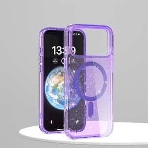 Nueva <span class=keywords><strong>Funda</strong></span> <span class=keywords><strong>Transparente</strong></span> Magnética con Diamantes Brillantes 2025 para <span class=keywords><strong>iPhone</strong></span> 17, 17 Air, Pro, 17 Pro Max, para <span class=keywords><strong>iPhone</strong></span> 16, 15, 14, 13, <span class=keywords><strong>12</strong></span>, 11 Pro - Product Image 3