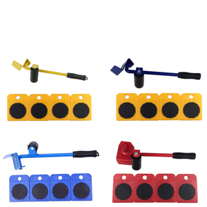mobile moving tool  Five -piece set of casters  plastic convenient mover  universal pulley furniture lifter