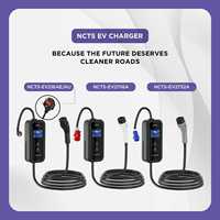 Nouvelle borne de recharge murale intelligente pour véhicules électriques 7 kW, chargeur de batterie AC pour usage domestique, station de recharge 32A Type 2 Wallbox EN62196-2 Modèle NCTS-EV2732A