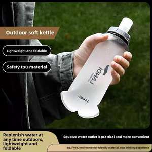 Bouteille d'eau de cyclisme de qualité supérieure-ouverture large, compatible avec la cage PP compressible - Product Image 6