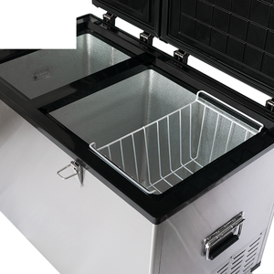 Para Alpicool BCD80, refrigerador portátil de doble zona para coche, pantalla LED, compresor, Enfriador de bebidas, congelación por separado, uso doméstico en el coche - Product Image 2