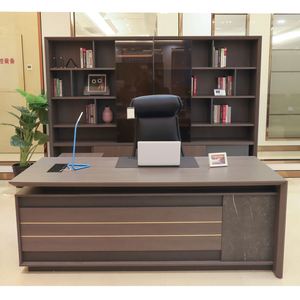 Table de bureau durable pour <span class=keywords><strong>secrétaire</strong></span> et directeur, taille compacte pour la maison - Product Image 4