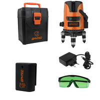 5 lignes 6 points 360 degrés Laser Land Leveler Transmetteur Vert Nivellement Laser Niveaux
