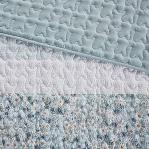 ชุดผ้านวมอัดจีบ4ชิ้นพร้อมหมอนอิงสำหรับใช้ในบ้าน - Product Image 3