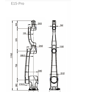 หุ่นยนต์ร่วมปฏิบัติงาน Huayan Robotics E15-Pro 6 แกน รับน้ำหนักได้ 18 กก. ระยะเอื้อม 1300 มม. พร้อมระบบควบคุมในตัว ระบบ AI Vision ได้รับการรับรองมาตรฐาน CE - Product Image 2