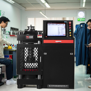 Испытательное оборудование для определения прочности бетона на сжатие, лабораторное, по стандарту ASTM, с гарантией 1 год - Product Image 1