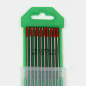 Électrodes en tungstène Beiwu 1.6 2.0 2.4 3.0 3.2 mm, tête rouge, pour accessoires de torche de machine à souder TIG - Product Image 1