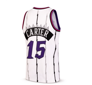 Camiseta de Baloncesto de los Raptors # 1 # 15 Carter # 23 # Colección de Uniformes Cosidos para Hombre 43 - Product Image 3