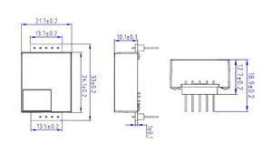 Sentech เซนเซอร์ CO2เซ็นเซอร์ก๊าซคาร์บอนไดออกไซด์0-10000PPM uart/pwm เอาท์พุทแบบคู่ - Product Image 4