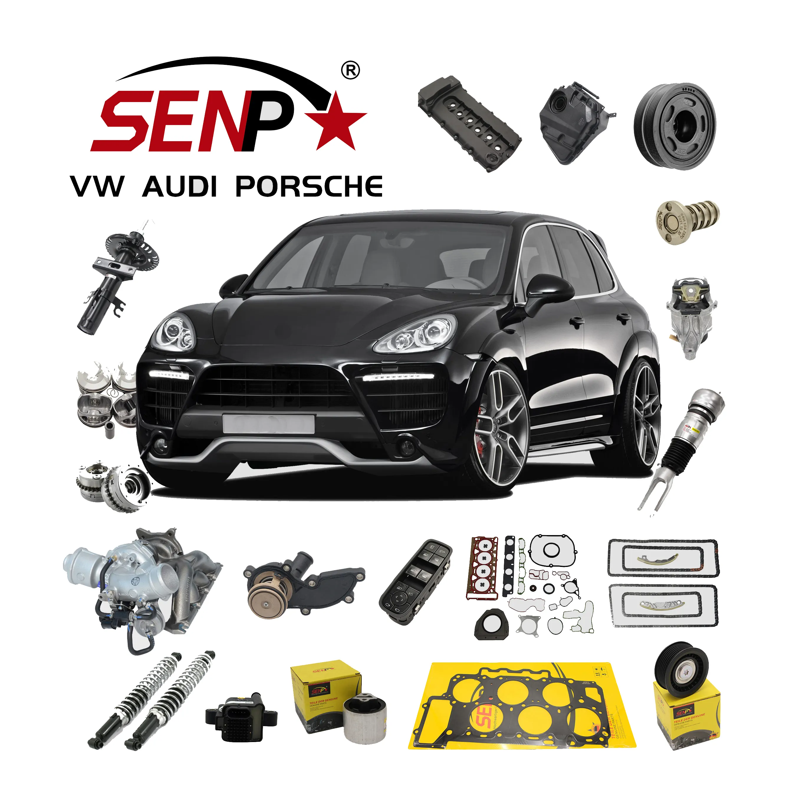 Senp High quality All Germany car other Body auto parts Automotive Engine spare part Accessories for AUDI VW Porsche auto parts