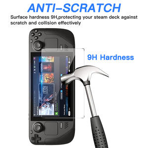 0.33mm 2.5D 9H Protecteur d'écran en verre trempé pour lecteur de <span class=keywords><strong>jeu</strong></span> haute transparence pour Steam Deck - Product Image 5