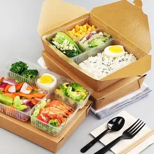 Bao bì Takeaway thực phẩm giao hàng hộp giấy giấy thức ăn nhanh bao bì hộp các tông hộp carton bao bì cho thực phẩm