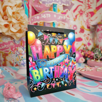 Sous-vêtements de plastification kraft blanc de style classique personnalisé estampage à chaud ruban ivoire tableau Logo touche finale gâteau d'anniversaire fête