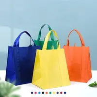 Многоразовая Экологически чистая Нетканая сумка для покупок, сумка-тоут для покупок с вашим собственным логотипом