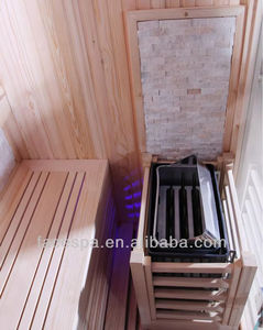 Sauna Interior Comercial de <span class=keywords><strong>Madera</strong></span> Maciza con Diseño Moderno FS-1103A/B/C Marca FSPA - Product Image 4