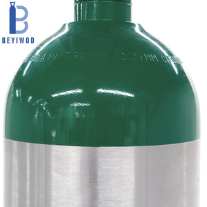 Bouteilles <span class=keywords><strong>d</strong></span>'oxygène en aluminium vides, légères <span class=keywords><strong>et</strong></span> durables, avec valves <span class=keywords><strong>et</strong></span> poignées - Product Image 3