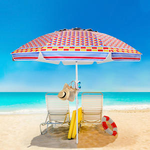 Большой Гавайский пляжный рекламный открытый большой летний зонт на заказ - Product Image 6