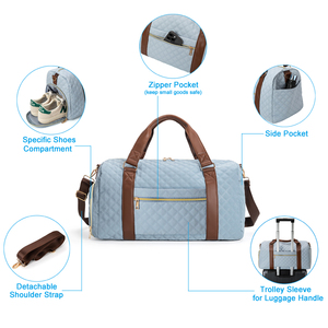 Women Weekender <strong>Bags</strong> Gym <strong>Bag</strong> <strong>Duffle</strong> Overnight Backpack Travel <strong>Essentials</strong> Large Hospital <strong>Bag</strong> for Labor Delivery - Product Image 1