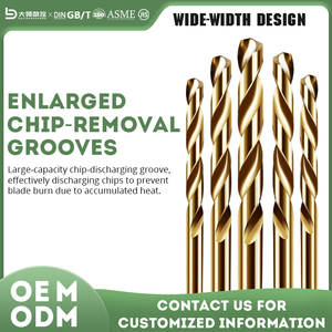 Broca Helicoidal de Alta Resistencia DL M2/M35 HSS-G con Recubrimiento, Acabado Liso, 20 mm de Longitud, para Metal <span class=keywords><strong>Duro</strong></span>, Acero, Aleación de Aluminio, Hierro Fundido DIN340 - Product Image 4