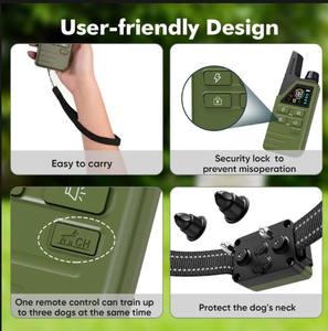 <span class=keywords><strong>Collar</strong></span> de Adiestramiento para Perros Eléctrico Inteligente a Prueba de Agua, Marca OEM, Control Remoto, Antiladridos, Recargable, 1.5H de Duración de Batería, Plástico - Product Image 6