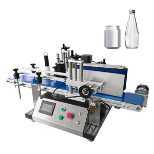 Etiquetadora Automática Eléctrica para Botellas Redondas con PLC y Motor, Codificación de Fecha de Alta Precisión, Embalaje en Caja de Madera - Product Image 4