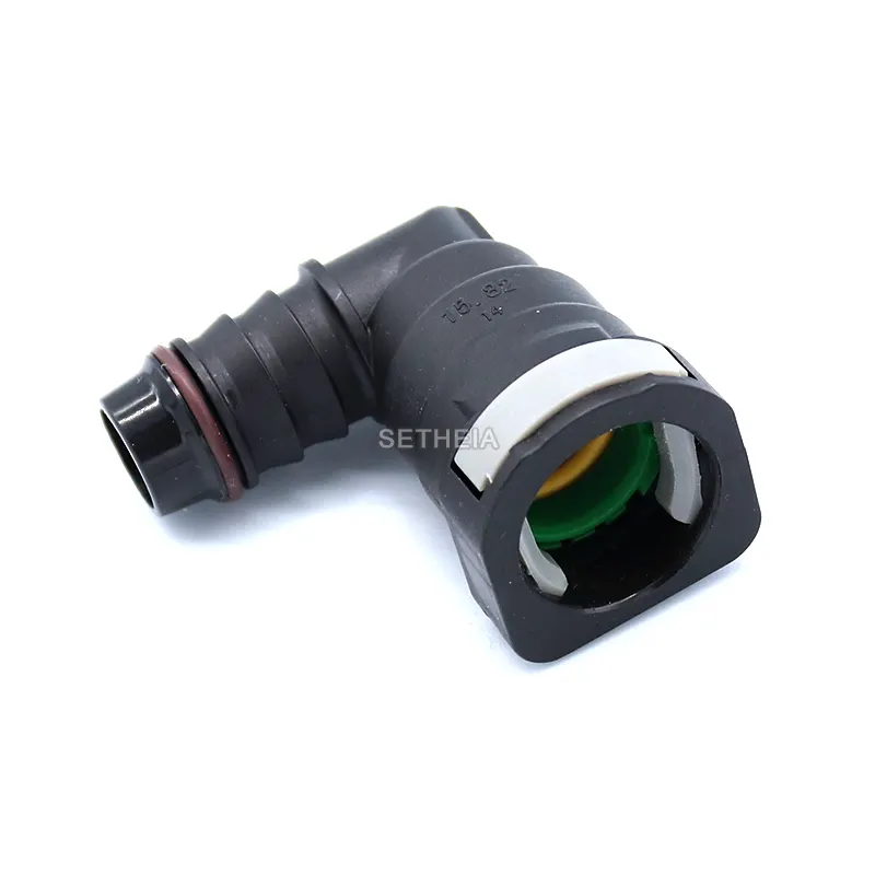 SAE 5/8" inch 15.82mm-ID14mm female quick connector for car fuel urea water line system nylon pipe rubber hose fittings connect