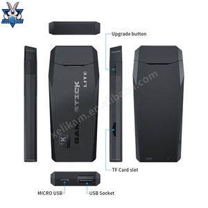 Reproductor de juegos portátil M8 controlador inalámbrico <span class=keywords><strong>GamePad</strong></span> 64G consola de videojuegos con 2 controladores juegos portátiles para niños y adultos - Product Image 4