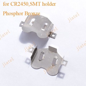<span class=keywords><strong>Contact</strong></span> de batterie en métal / cage de batterie AG13 LR44 à montage traversant personnalisé, 1,5 V, ROHS CE, profil bas, JIATEL - Product Image 6