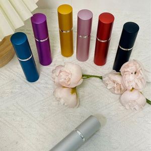 Luxury Empty 10Ml Colorful Aluminum & Glass Refill <b>Perfume</b> Spray Atomizer Travel Mist <b>Bottle</b> for Personal Care - Product Image 3