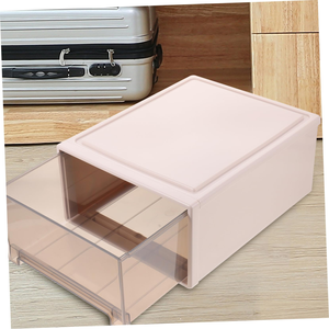 Food Grade PP <b>Stackable</b> Multi-purpose Pull Out Drawer Style <b>Storage</b> Clothes Box Dustproof Moisture-Proof <b>Wardrobe</b> Organizer - Product Image 5